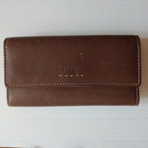 Fossil Leather Wallet - Brown